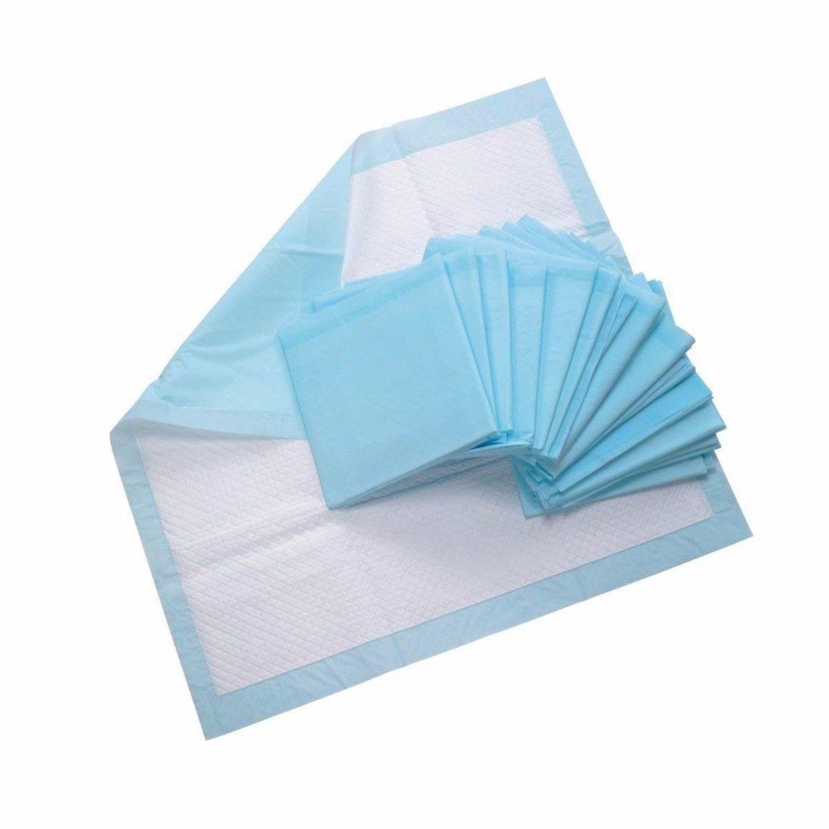 10 Pack PUPPY DOG TRAINER PADS -Toilet Pee Mats, Litter Mats, Absorbent Poo Mats, Dog Training Pee Mats 44cm x 31cm & SMILEY Face Magnet