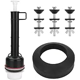 Toilet Flush Valve Replacement Set for Mansfield 211,160 Series | for Model # 211-11-1/2", 11.5 Inch Toilet Flush Valve, Includes Gaskets and Brass Hardware for Quick Installation