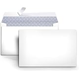 Amazon Basics #6 3/4 Security Tinted Envelopes with Peel & Seal, 100-Pack, White