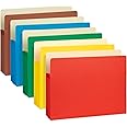 Blue Summit Expanding File Pockets, Letter Size, 3.5” Expansion, Assorted Colors – 10 Folders