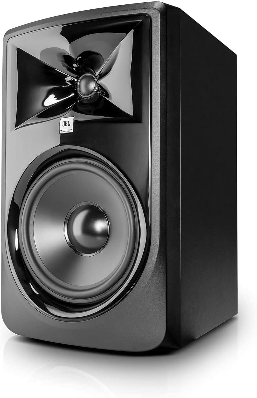 JBL 308P MKII Studio Monitor 8 Inch Active 1 Inch Tweeter Bi Amplified