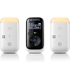 Motorola Baby Monitor PIP10 Con Tecnologia DECT - Portata 300m, Unità Genitore Portatile, Bianco, Per Cameretta
