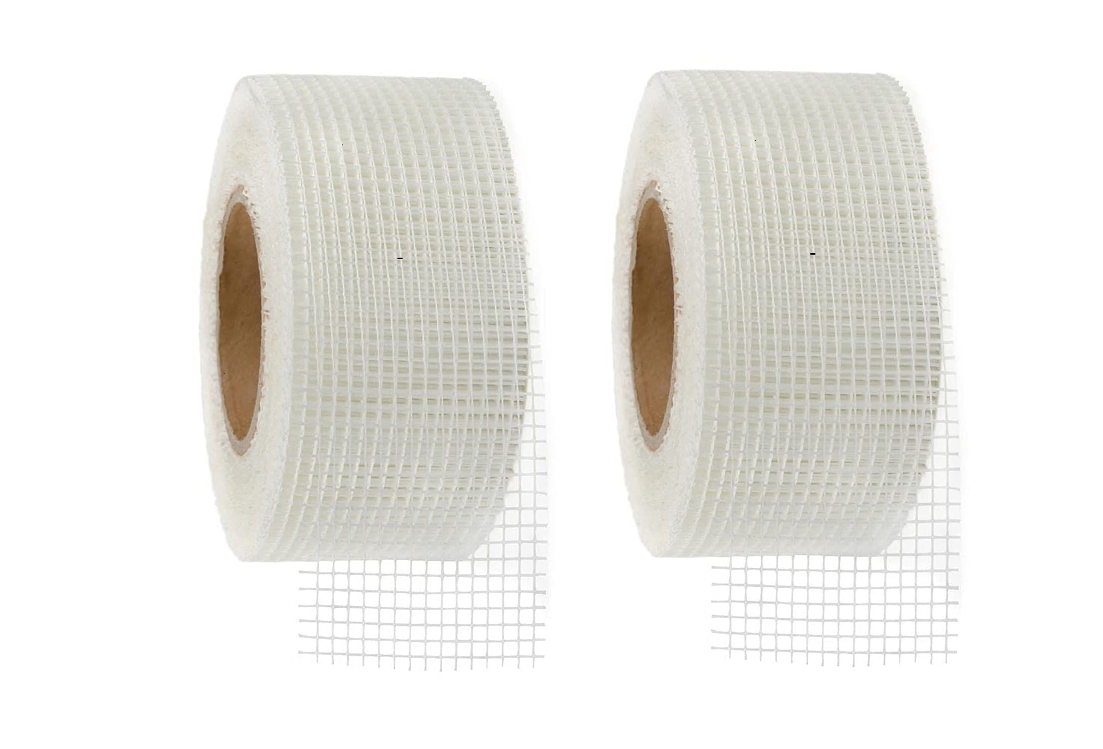 Karrma Ltd. Plasterboard Tape - Drywall Tape Strong White Mesh,Reinforce Joints, Repairs Cracks,Easy To Apply 2 Rolls of 20m