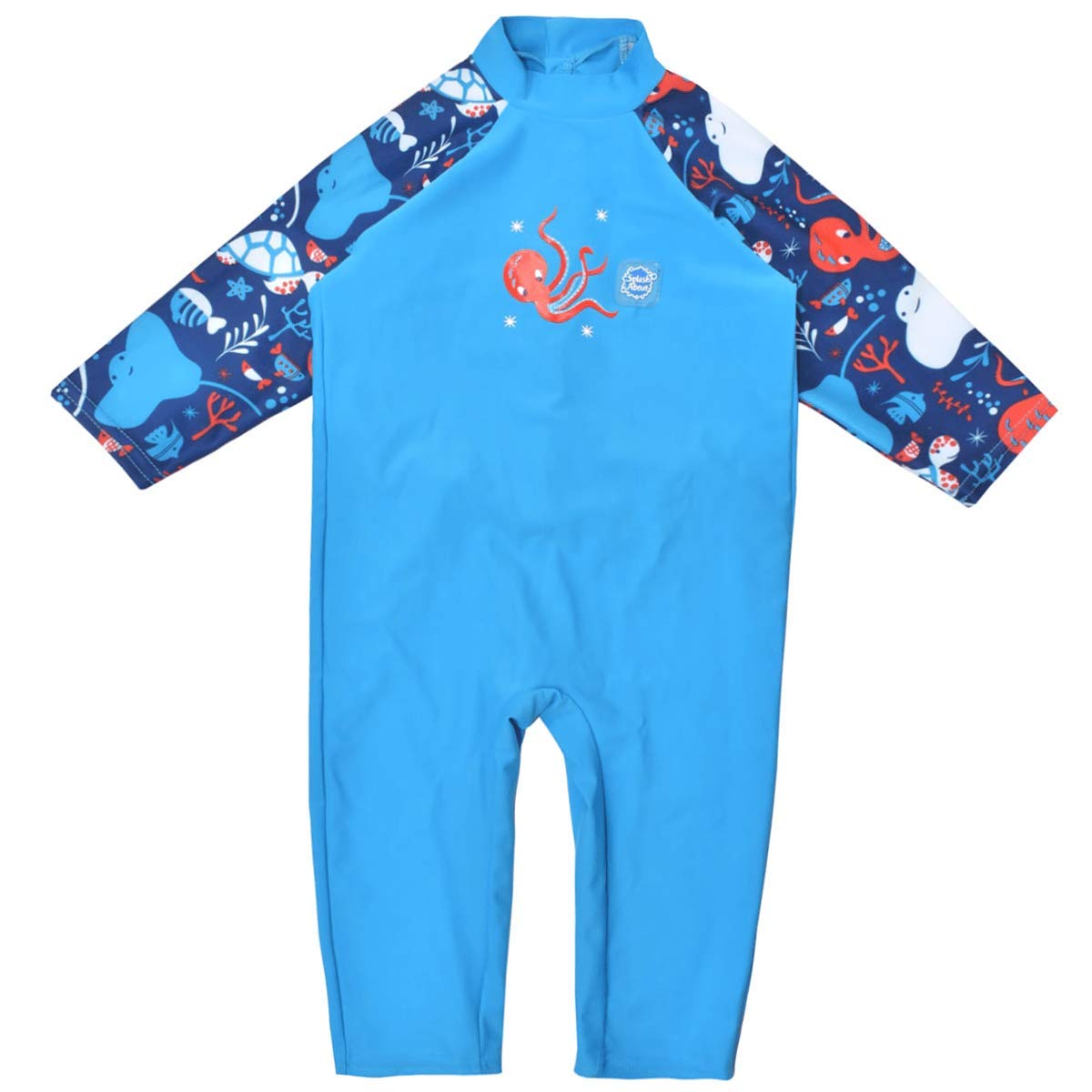 Splash About Baby UV All in One Sunsuit, Under The Sea, 3-6 Months