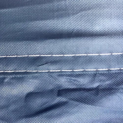 Roadstar Boat Cover Heavy Duty 600D Marine Grade Oxford Fabric Trailerable Waterproof Fit for 14 15 16Ft Length 90" Beam Width V-Hull Tri-Hull Trailer Fishing Ski Runabout Boat Cover Gray