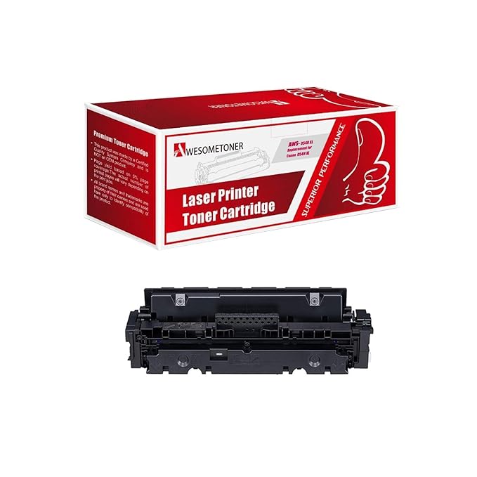 Amazon.com: Awesometoner 1 Pack Compatible 054 H BK Toner Cartridge for Canon ImageCLASS 