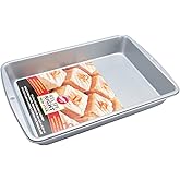 Wilton Recipe Right Non-Stick Oblong Cake Pan, Heats Evenly for Years of Baking Perfection,13 x 9-inches
