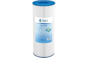 Tier1 Spa Filter Cartridge Replacement for Marquis Spa PPM35SC | Compatible with PPM35SC-F2M, FC-0195, Unicel 5CH-352 | 12-1/2" x 5-3/16" | Trilobal Fabric | Washable & Reusable | High Flow