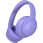 DOQAUS Over-Ear Bluetooth Headphones with 90-Hour Playtime, 3 Professional EQ Modes, HiFi Deep Bass & HD Mic for Extended Travel, Gym Workouts & Daily Use