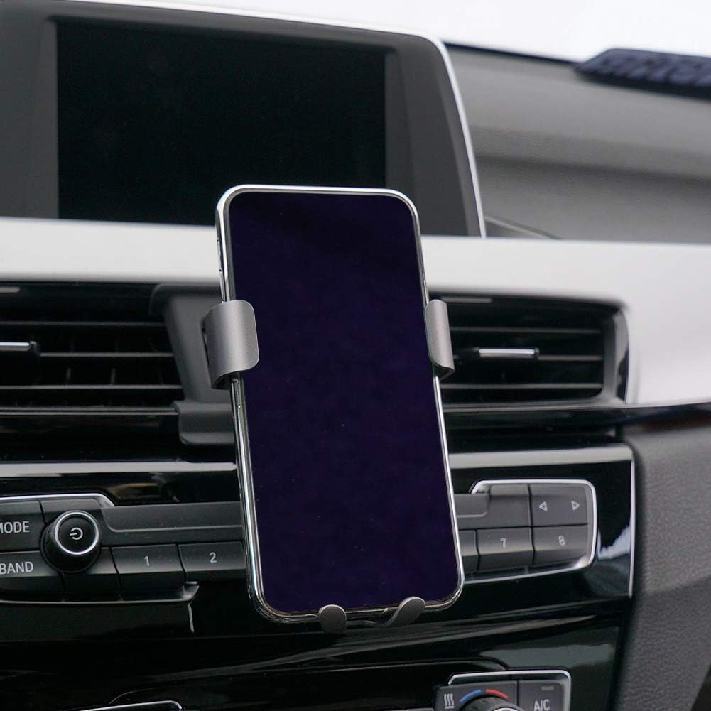 Amazon Com Phone Holder For Bmw X1 Adjustable Air Vent Phone Holder Bmw Dashboard Cell Phone Holder For Bmw X1 17 18 19 Phone Mount For Iphone 8 Iphone X Wireless Charging Smartphone 5 5 6 Inch