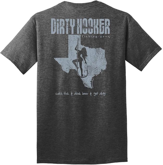 Dirty Hooker Fishing Gear, Short Sleeve Tee