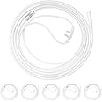 ANSNF Super Soft Nasal Cannula, 7Ft Standard Oxygen Cannula for Adults, High Flow Cannula Nasal Tubing, Kink Resistant (5 Pack)