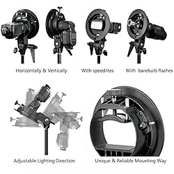 Godox S-type Bracket Bowens Mount Holder for