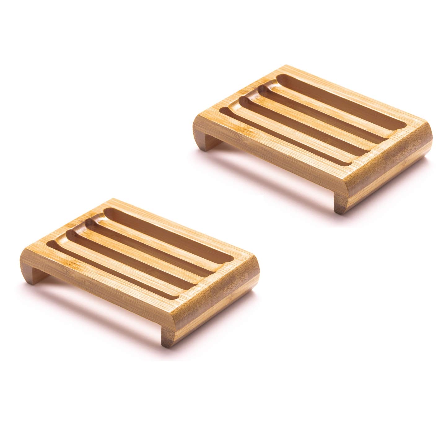 Bamboo Soap Dish | Bamboo Soap Tray | 11cm x 7.5 cm | Eco Product, Eco Friendly Gift (2)