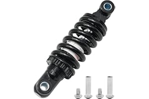 CADUFUELLY Bike Rear Shock Absorber, 125mm 650lbs MTB Bicycle Shock Cushion Absorber for Mountain DownhillBike