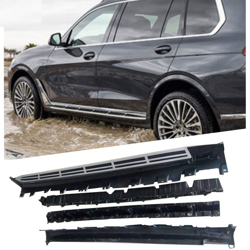 Photo 1 of Side Steps Fit for BMW X7 2019-2020 Running Board Nerf Bar,Silver 