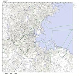 Boston Ma Zip Code Map Boston, Ma Zip Code Map Laminated: Amazon.com: Office Products