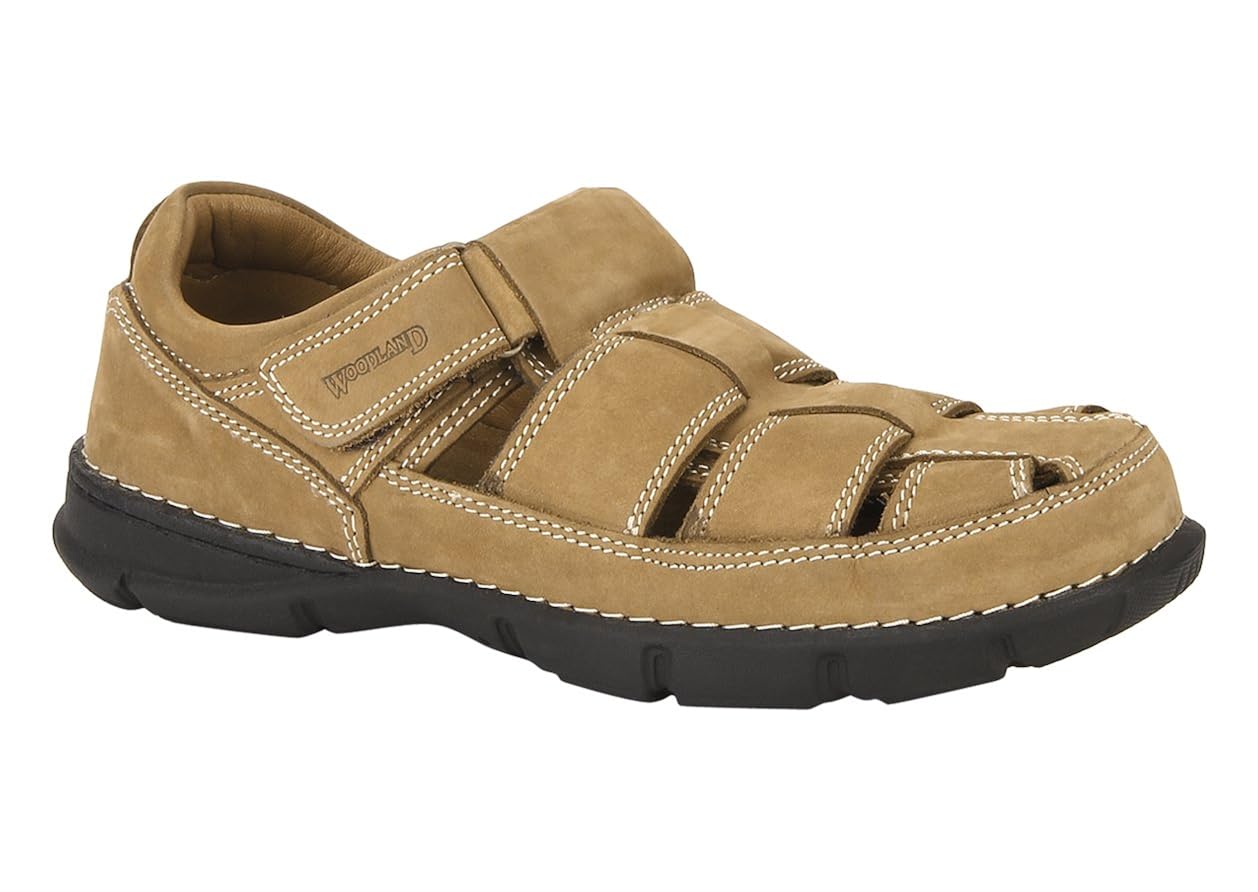 Woodland Men's Camel Sandals 6 UK/India (40 EU)(GD 1153112Y15) Buy