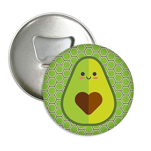 Imanes para refrigerador de aguacate, con abrebotellas de cerveza ...