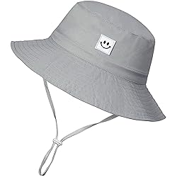 Infant Sun Hat Beach Bucket hat for Girls 0-6