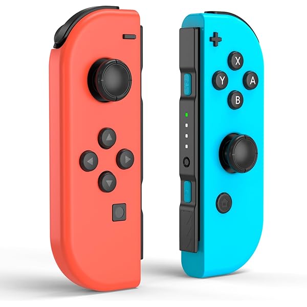 その他 JOY-CON (L)/(R) Joy-Con (L) Neon Red/(R) Neon Blue Controller for Nintendo