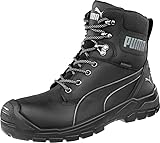 PUMA Men's Conquest Black Soft Toe Industrial