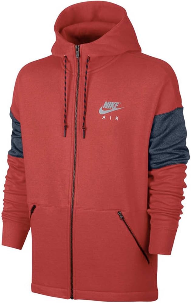 sudadera nike air roja