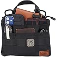 VIPERADE VE5 Slim EDC Pouch with 7 Pockets, Mens Pocket Organizer Multitool Pouch, Mini Crossbody Messenger Bag (No Strap)