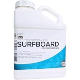 FGCI Surfboard Polyester Resin Kit with MEKP Hardener | Clear Laminating Resin for Fiberglass Cloth and Surfboard Building, Made in the USA