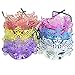 Venetian Costume Party Mask Masquerade Plastic Metallic Halloween Masks-Assorted color