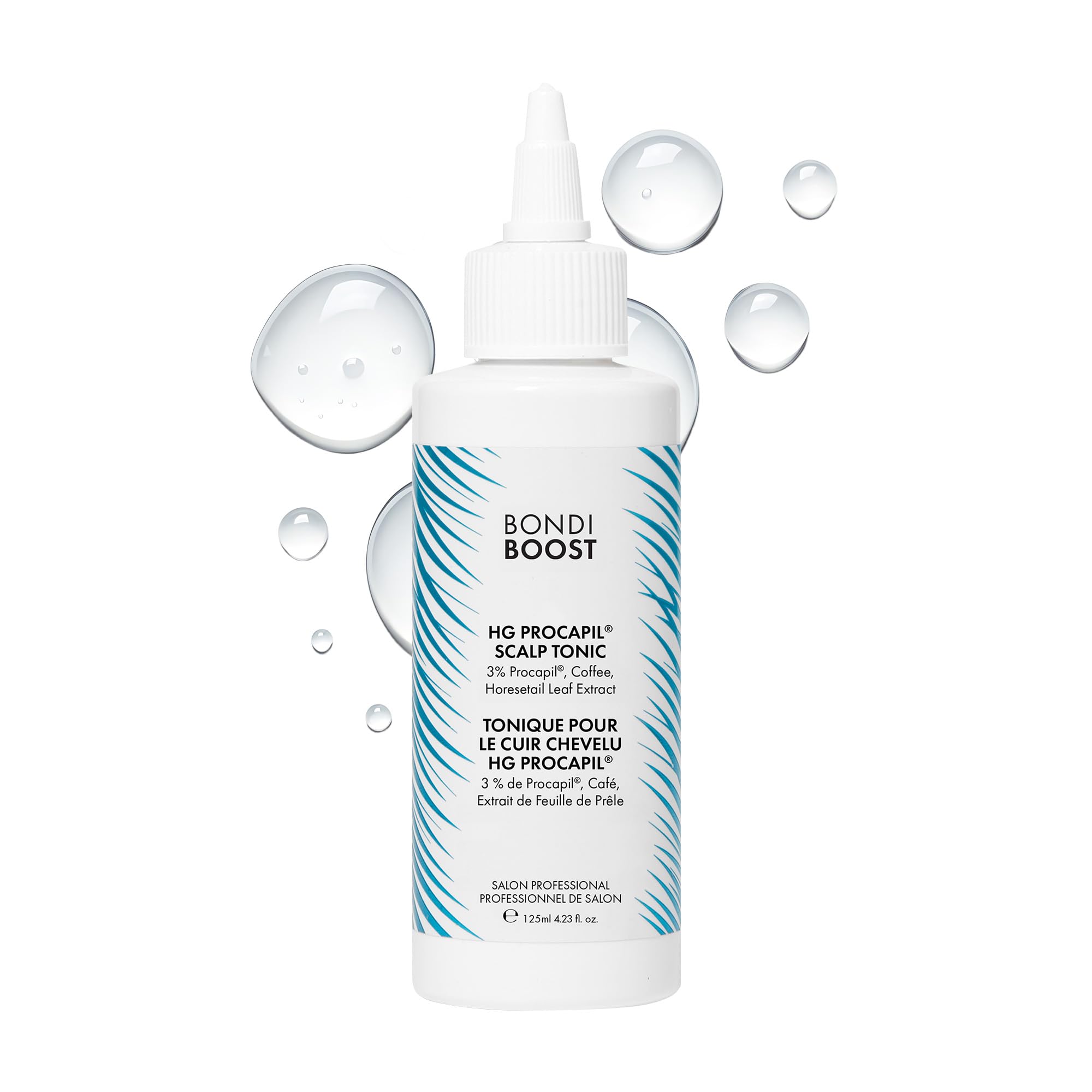 BONDIBOOST Procapil Hair Tonic 4.23 fl oz - Leave-In Treatment for Thinning Hair - Reduce Hair Fall + Increase Hair Density - Lightweight Non-Greasy Formula - Vegan/Cruelty-Free - Australian Made