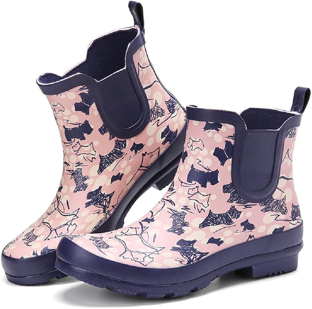 Weiße Halbstiefel Gummistiefel Damen - Praktische Regenschuhe Für Jeden Tag