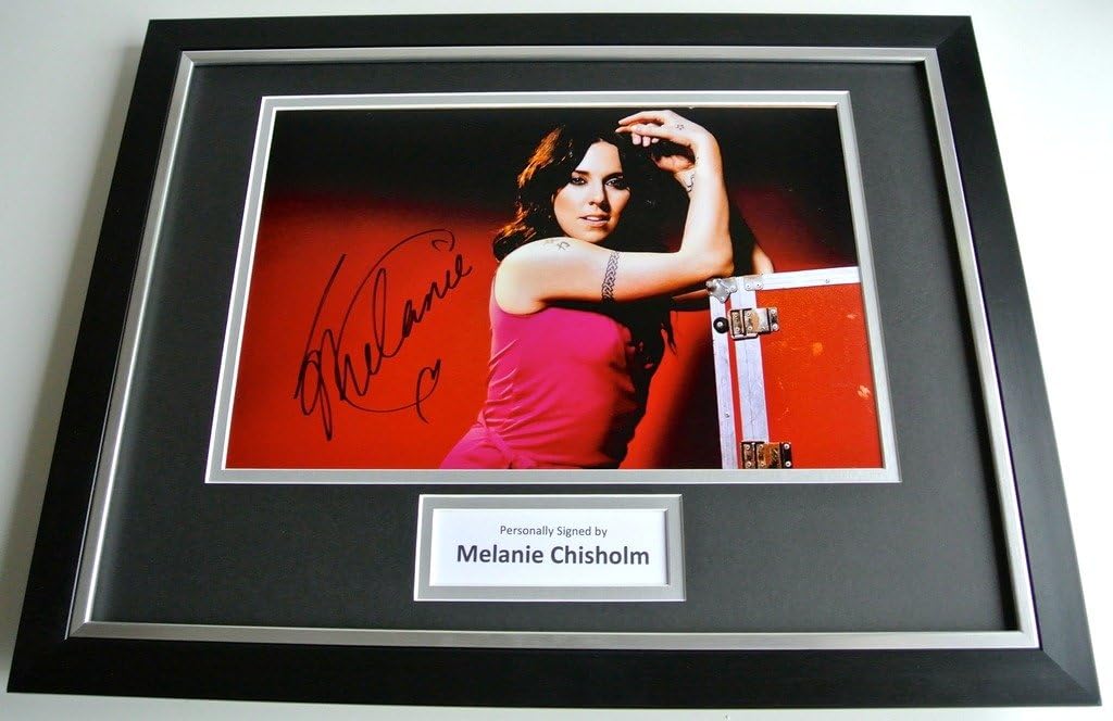 Sportagraphs Melanie Chisholm Mel C SIGNED FRAMED Photo Autograph 16x12 display Music & COA PERFECT GIFT