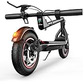 Electric Scooter for Adults, 500W Powerful Motor, 22 MPH Top Speed &amp; 23 Miles Long Range, 10" Pneumatic Tires, Foldable E Scooter for Commuting with Double Braking and Cruise Control