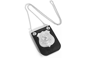 ERDOGLY Police Pretend Play Toys Set, Kids Police Officer Costume with Detective Badge, Handcuffs, Cop Dress up Accessories