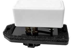 COOLIGO HVAC Blower Motor Resistor Replacement for 1994-2009 Dodge Ram 1500 2500 3500 Pickup, 1993-1999 Jeep Grand Cherokee, Replaces 4720278, 68004241AA, RU109