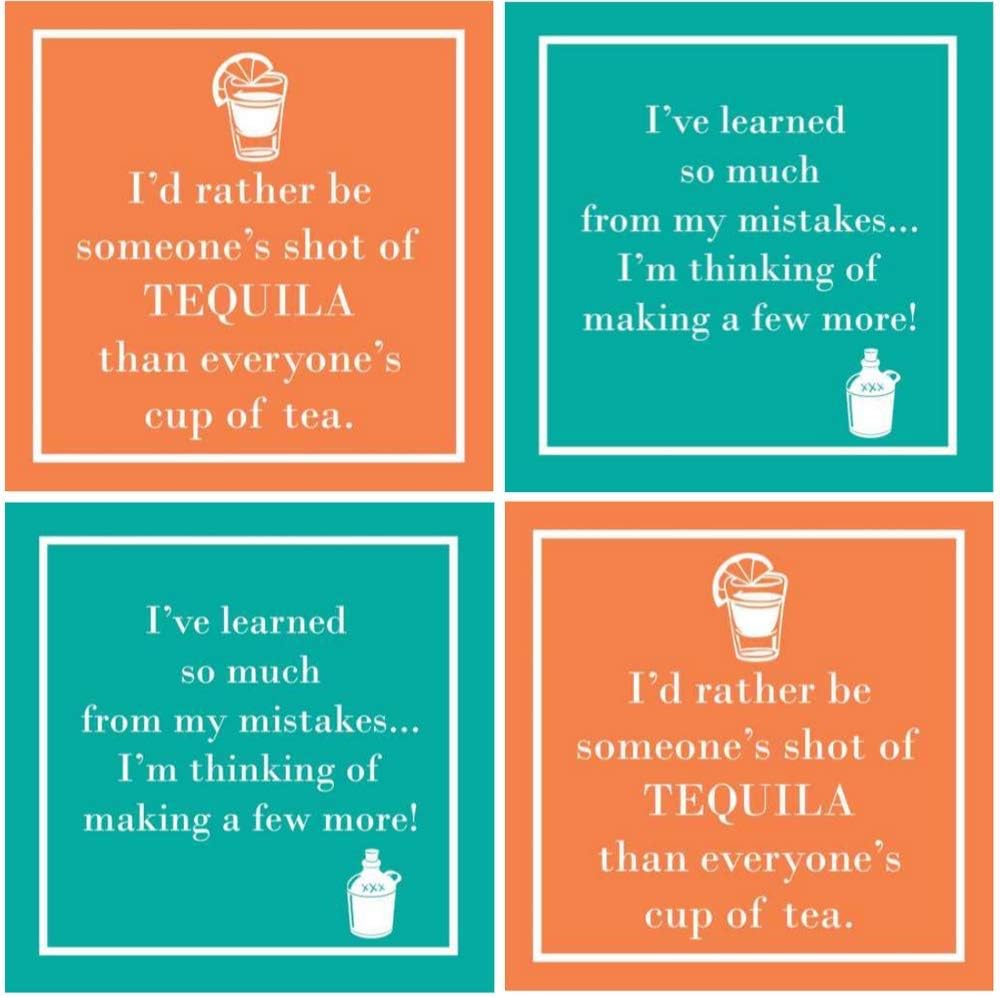 Funny Cocktail Napkins Sarcastic Sayings Colorful Variety