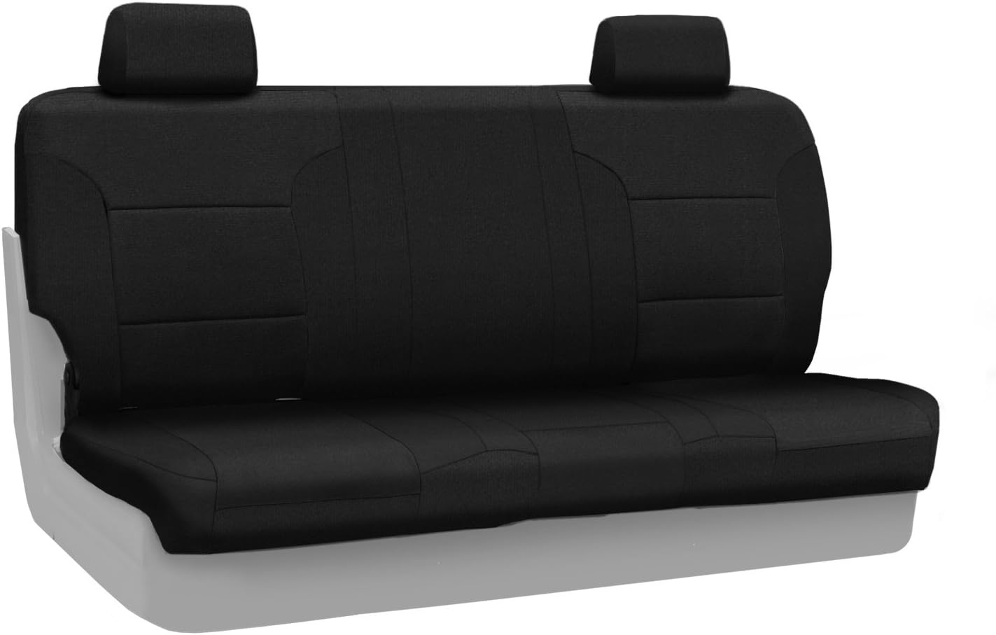 Coverking Custom Fit Rear Solid Bench Seat Cover for Select Cadillac Escalade ESV