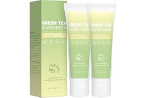 Green Tea Sunscreen SPF 50+ | Facial Sunscreen Non-Greasy & No White Cast | Broad Spectrum | Lightweight & Hydrating | Reef S