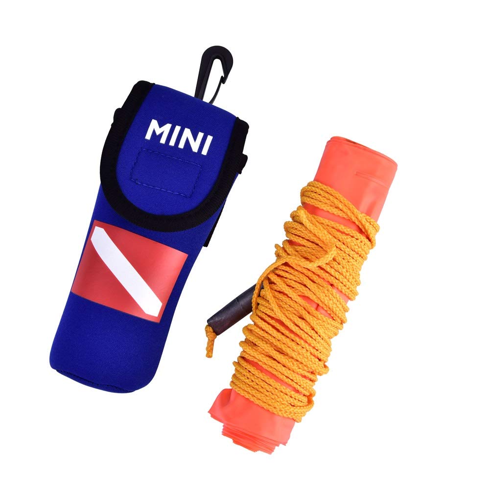 Nikou Diving Buoy - Diving Surface Marker High Visibility Inflatable Scuba Diving Surface Signal Marker Buoy with Storage Bag
