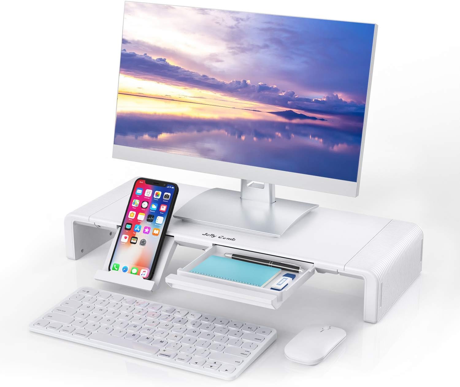 alzata per laptop per stare in piedi