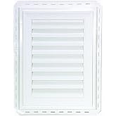 Alcoa Home Exteriors RECTGV1824 PW 18'' x 24'' Rectangular Gable Vent