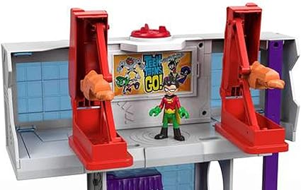 torre jovens titans imaginext