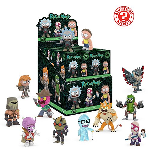 Funko Mystery Mini: Rick and Morty Series 2 Display Box of 12 Action Figures