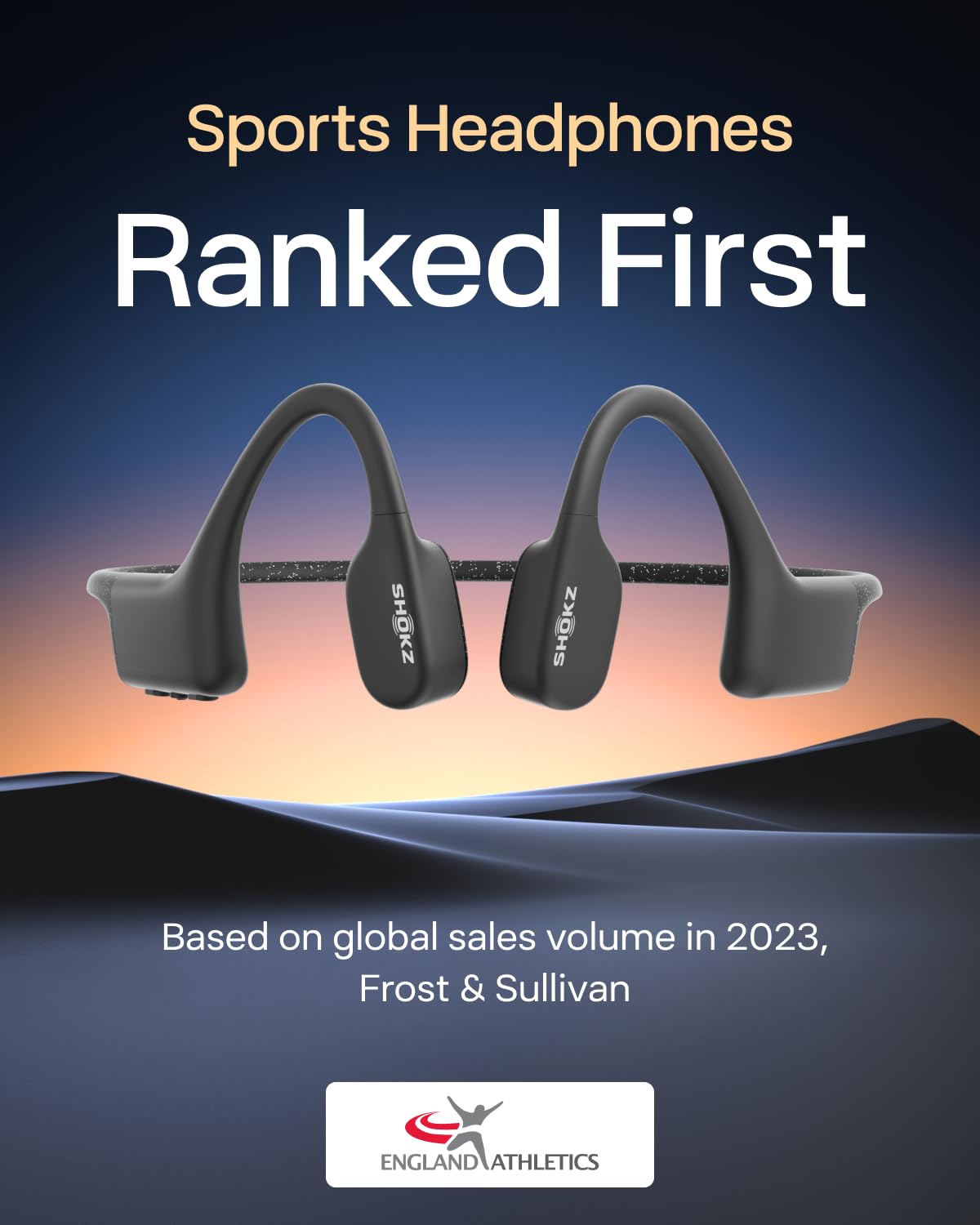 SHOKZ OpenSwim - MP3 Waterproof Headphones for Swimming - Not Bluetooth Compatible - Built-in MP3 Player with Storage for 1200 Songs - Open-Ear Wireless Headphones, with Nose Clip and Earplug (Black)