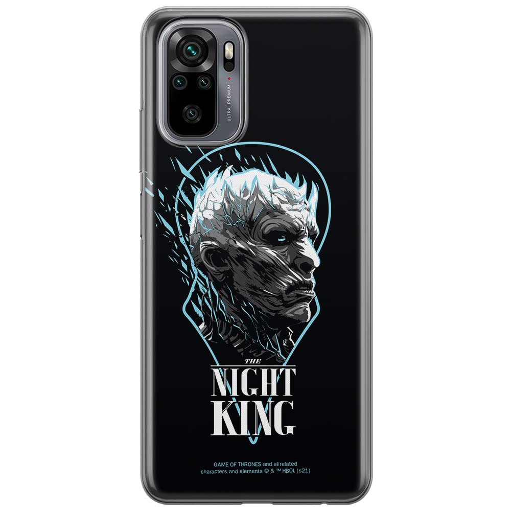 ERT GROUP mobile phone case for Xiaomi REDMI NOTE 10/ 10S original and officially Licensed Game of Thrones pattern 001 optimally adapted to the shape of the mobile phone, case made of TPU