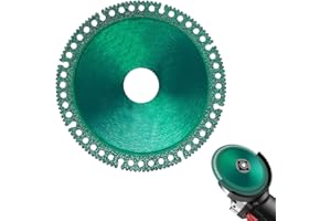 SROCOPT Indestructible Disc 2.0 - Cut Everything in Seconds, 4 Inch Indestructible Disc for Angle Grinder 7/8 inch, Circular Saw Blades for Smooth Cutting, Ceramic Tile Glass & Grinding Materials (1pc)