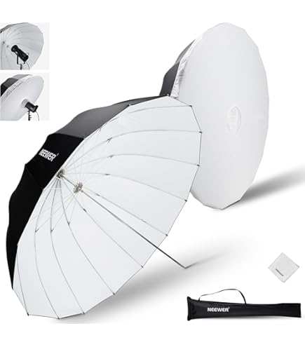 Westcott 45" Optical White Satin Umbrella, Cover - Fiberglass Frame 2016 - View #6