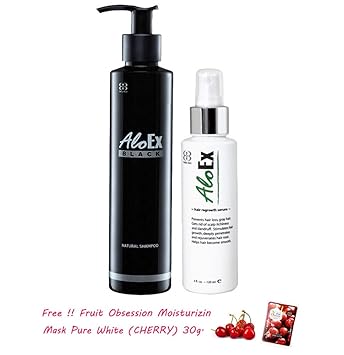Amazon Com Aloex Black Hair Regrowth Shampoo 200ml Hair Growth