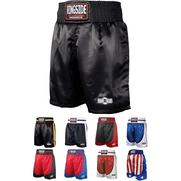 Amazon.com: Title Boxing Edge Boxing Trunks 2.0 Size Small Black
